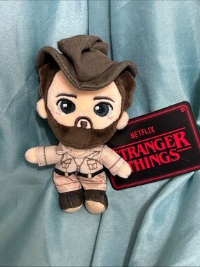 Stranger Things Chibi Jim Hopper 4-inch plush collectible